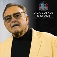 Pro Football Hall of Famer Dick Butkus passed away early Thursday at his home in California at the age of 80.