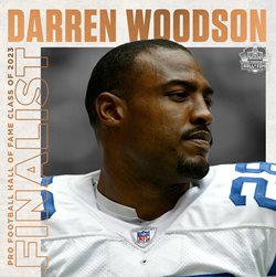 Pro Football Hall of Fame Class of 2023 Finalist Darren Woodson.