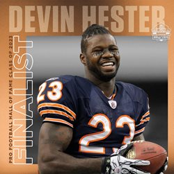 Pro Football Hall of Fame Class of 2023 Finalist Devin Hester.