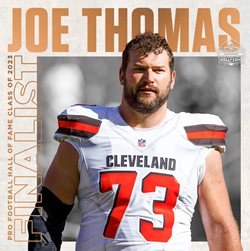 Pro Football Hall of Fame Class of 2023 Finalist Joe Thomas.