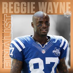 Pro Football Hall of Fame Class of 2023 Finalist Reggie Wayne.