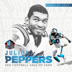 2024 Pro Football Hall of Fame Inductee Julius Peppers