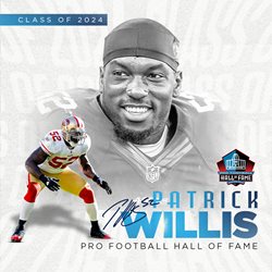 2024 Pro Football Hall of Fame Inductee Patrick Willis